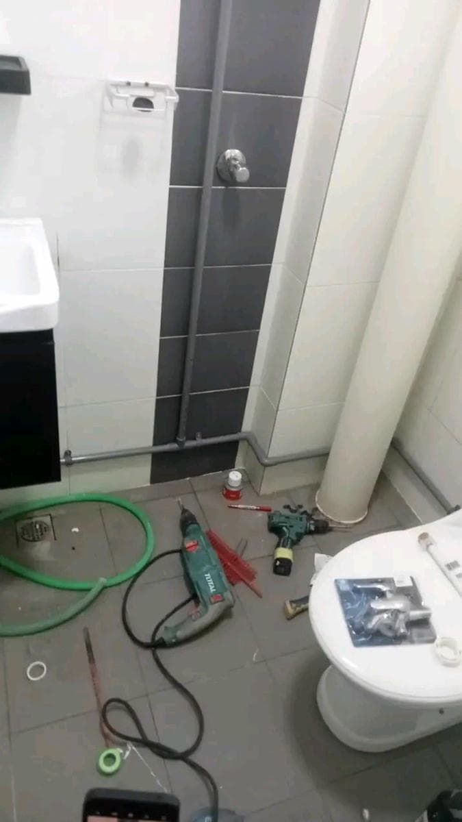 Mutfak gider hattı tıkanıklık açma işlemi